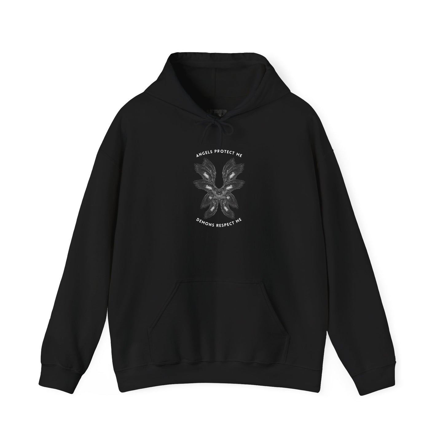 Angels  Protect Me Hooded Sweatshirt