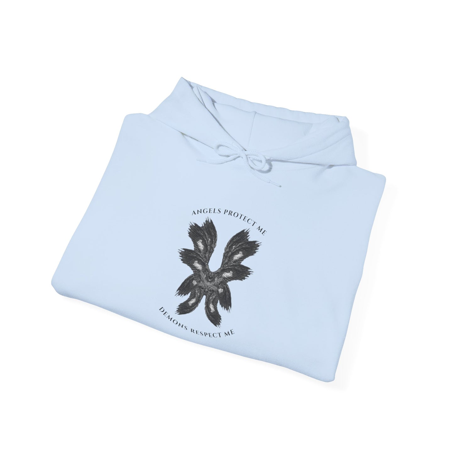 Angels Protect Me Hooded Sweatshirt