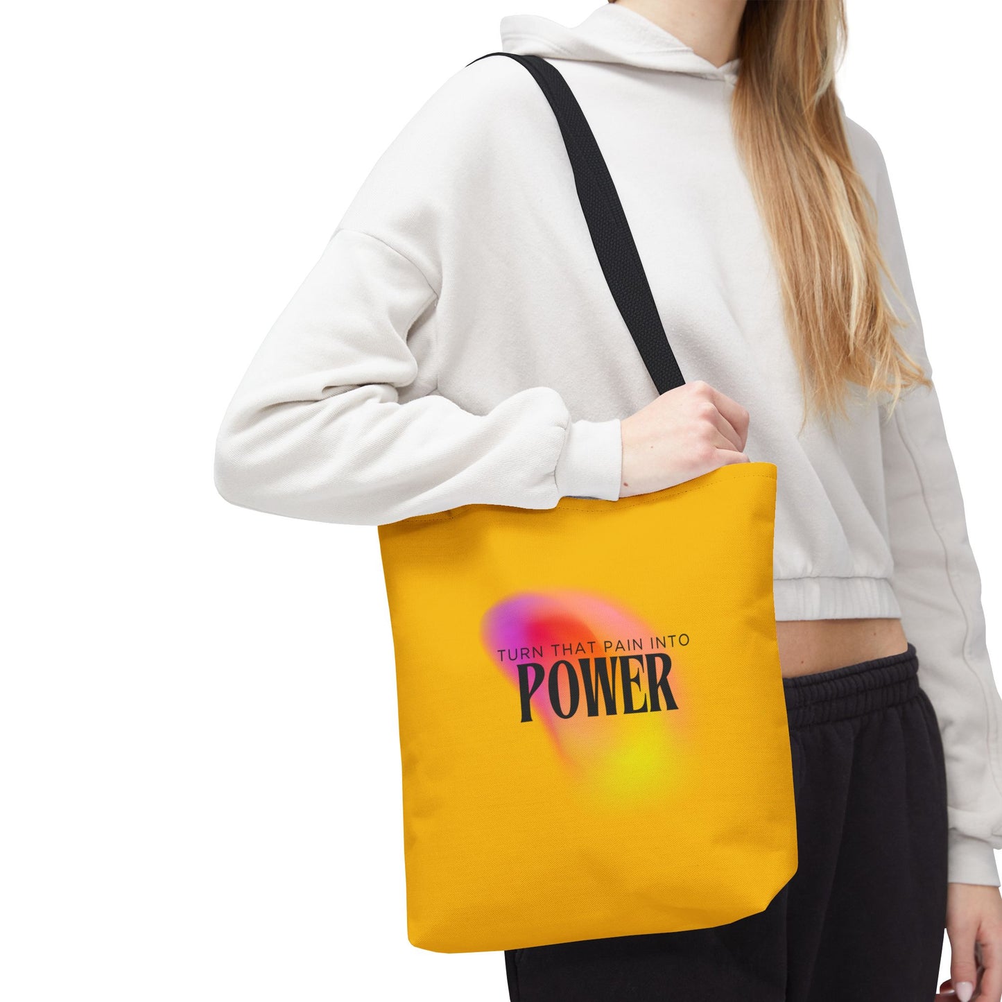 Pain Into Power Me Tote Bag