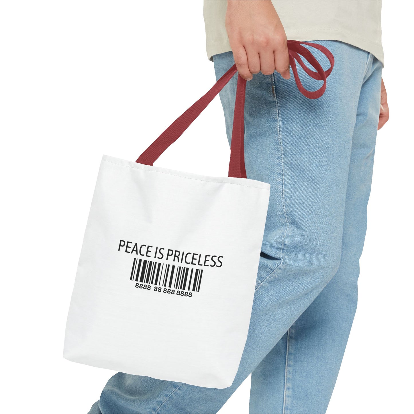 Peace Is Priceless Tote Bag