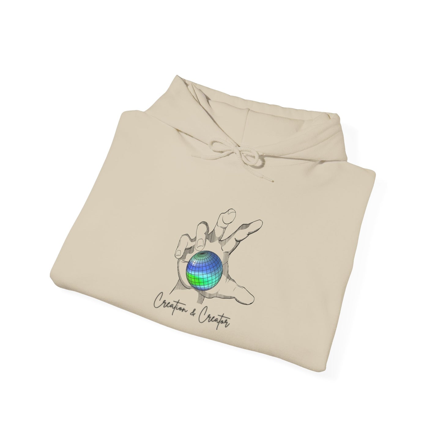 Creation and Creator Hooded Sweatshirt