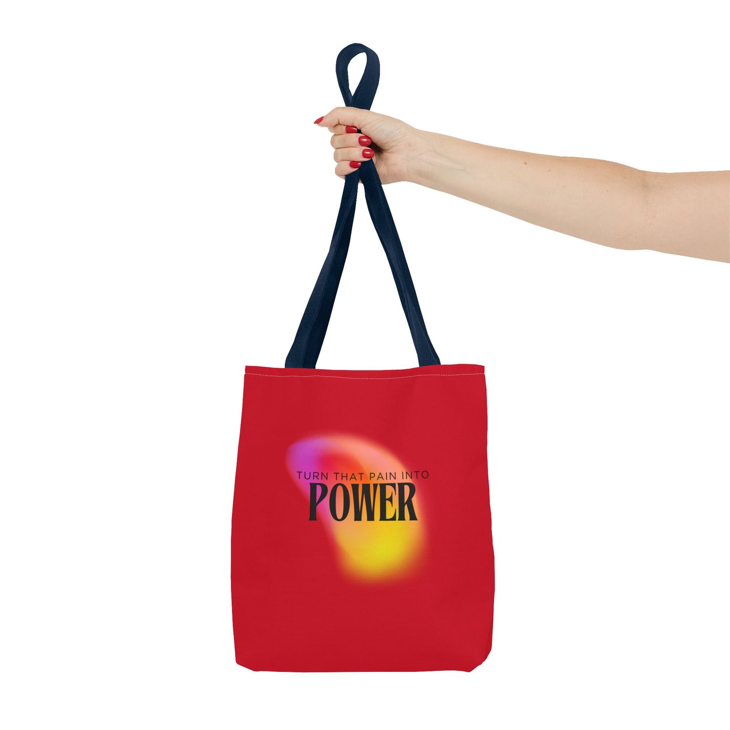 Pain Into Power Me Tote Bag